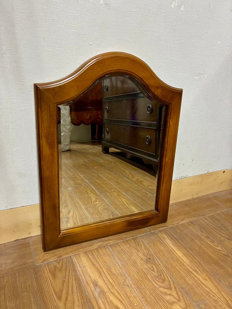 あや☆管383☆カリモク☆karimoku☆アンティーク☆ウォールミラー