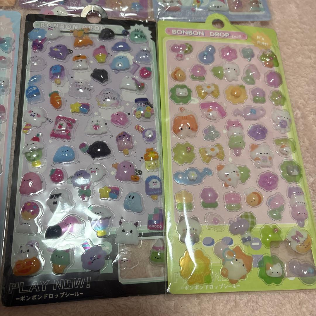 ボンボン ドロップシール 10シートセット - メルカリ