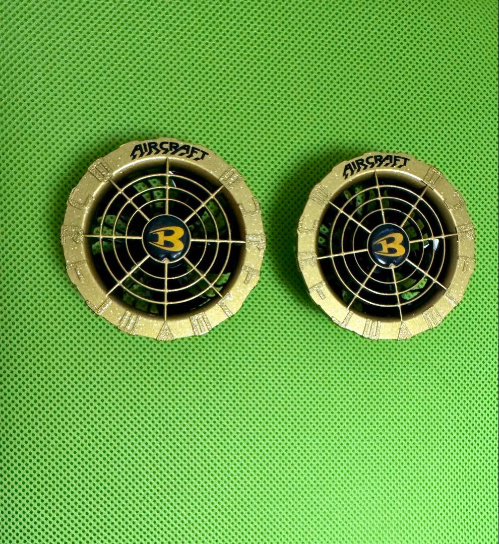 AIRCRAFT 空調服用ファン ゴールド　22Vセット