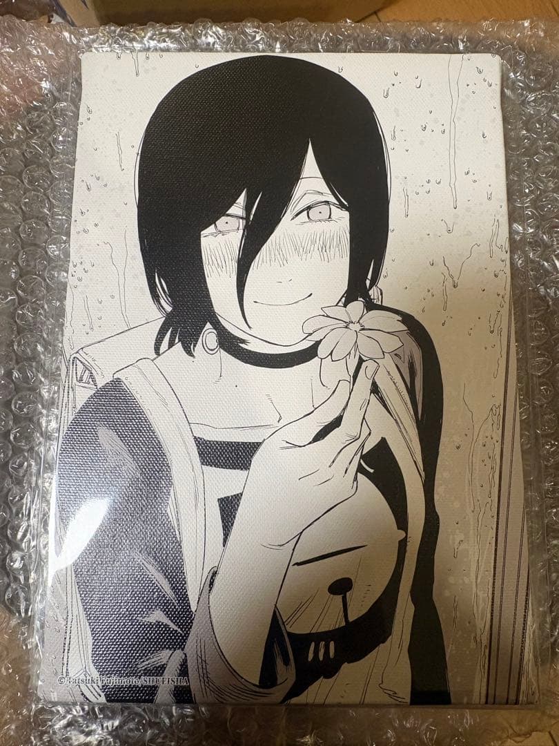 JCS限定 チェンソーマン 名場面アートボード ありがとう レゼ 新品未