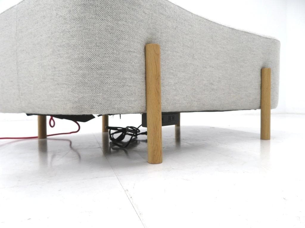 展示品 カリモク ドラドラ 北欧 オーク材 ソファ 照明付き ラウンジ