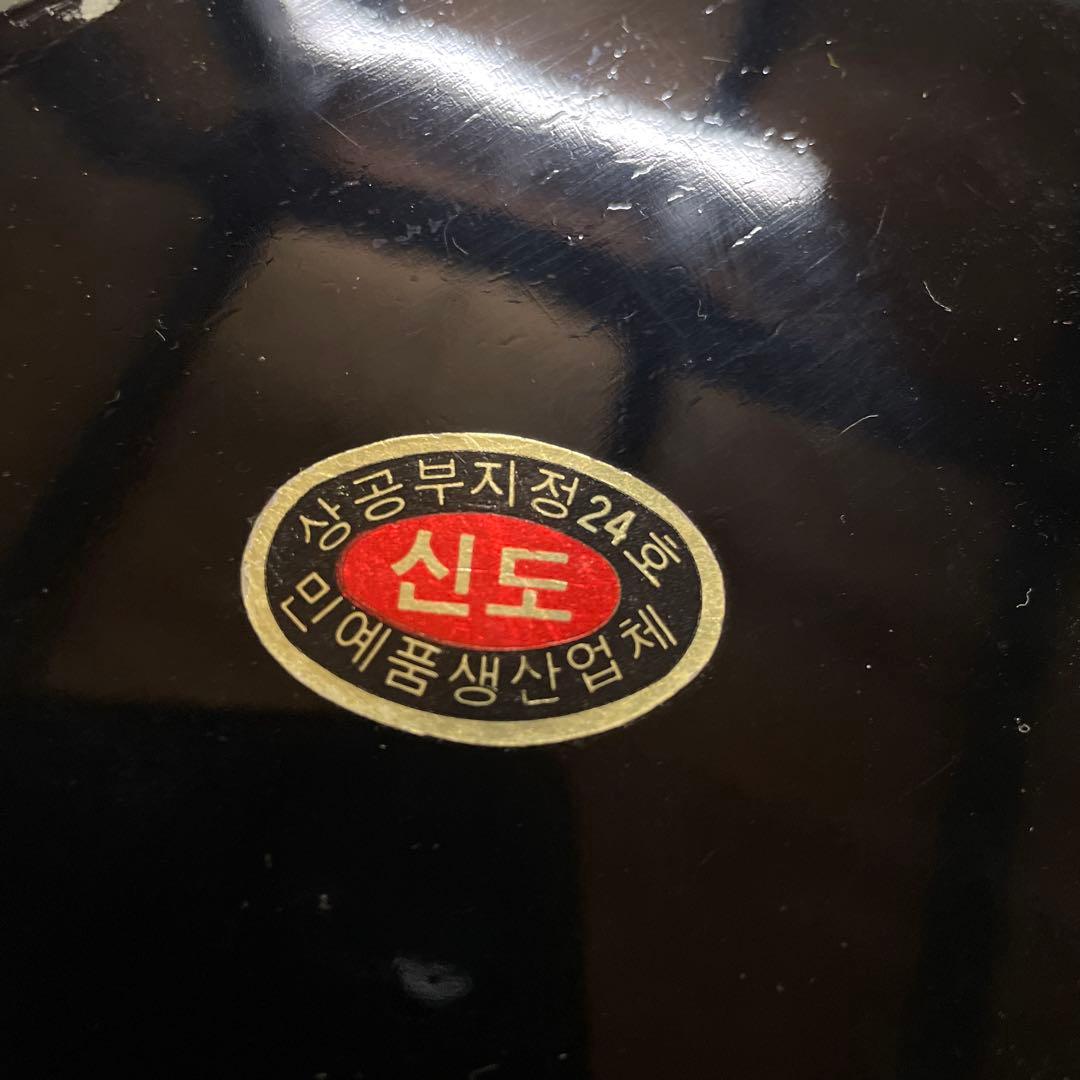 漆器箱 黒と赤の象嵌細工 小型 - メルカリ