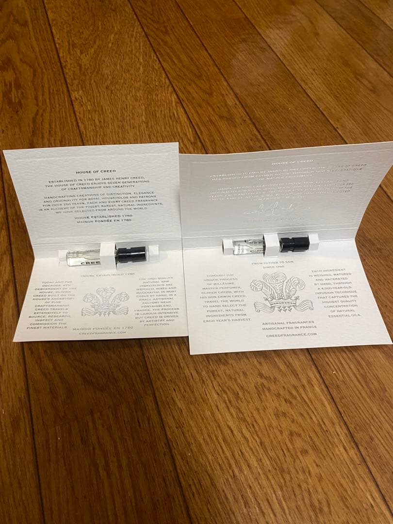 50ml CREED Aventus クリード　アバントゥス　ショッパー・箱付き