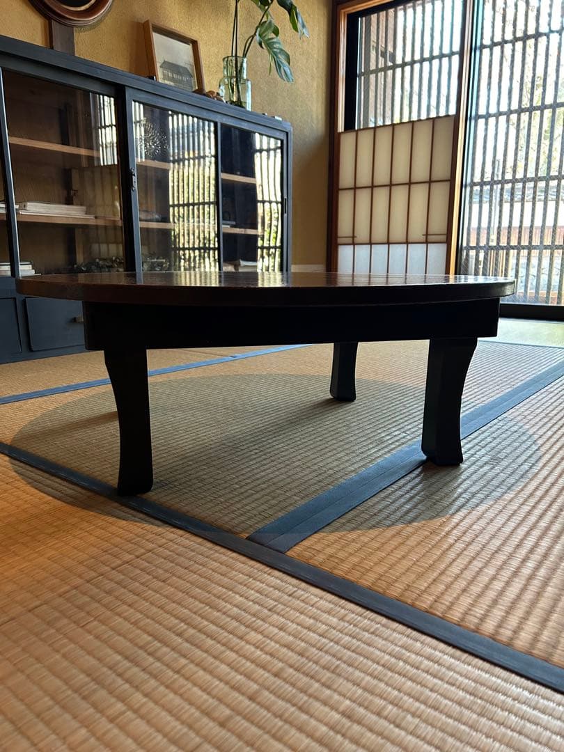 ちゃぶ台　古道具　直径77cm