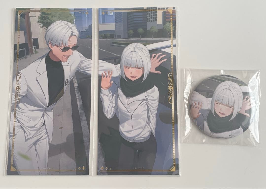 ヴァンねねくじ 箔押しコレクションカード 缶バッジ - メルカリ