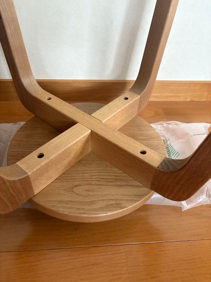 木製 スツール スタッキング 2脚セット ハンドメイド