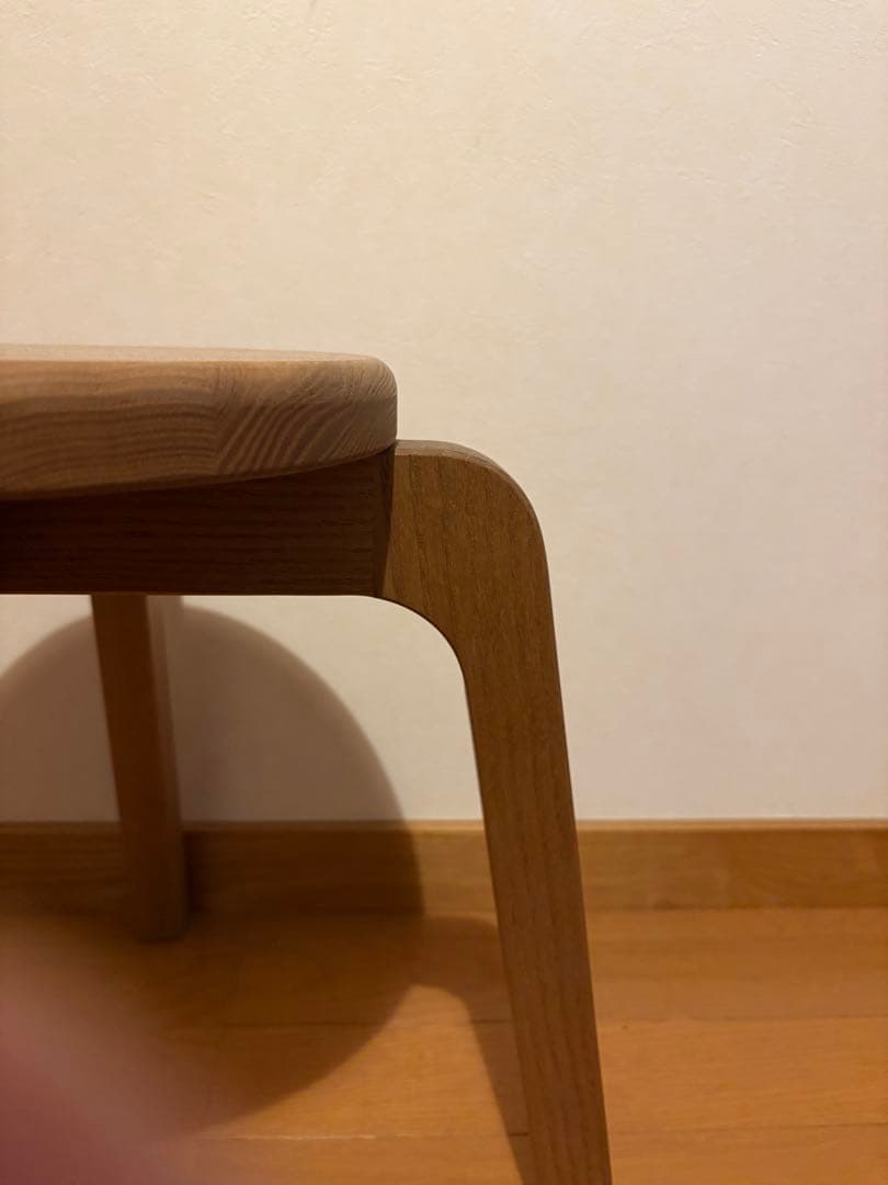 木製 スツール スタッキング 2脚セット ハンドメイド