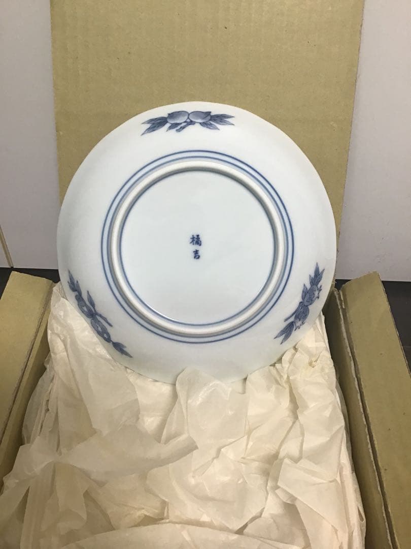 ☆未使用品☆【たち吉】大皿1・小皿5・角皿5・小鉢4・中鉢5（植物柄）