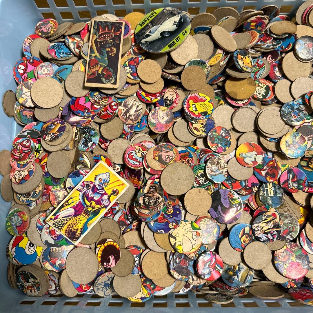 【昭和レトロ】メンコ 大量 ‼️約1.2kg‼️