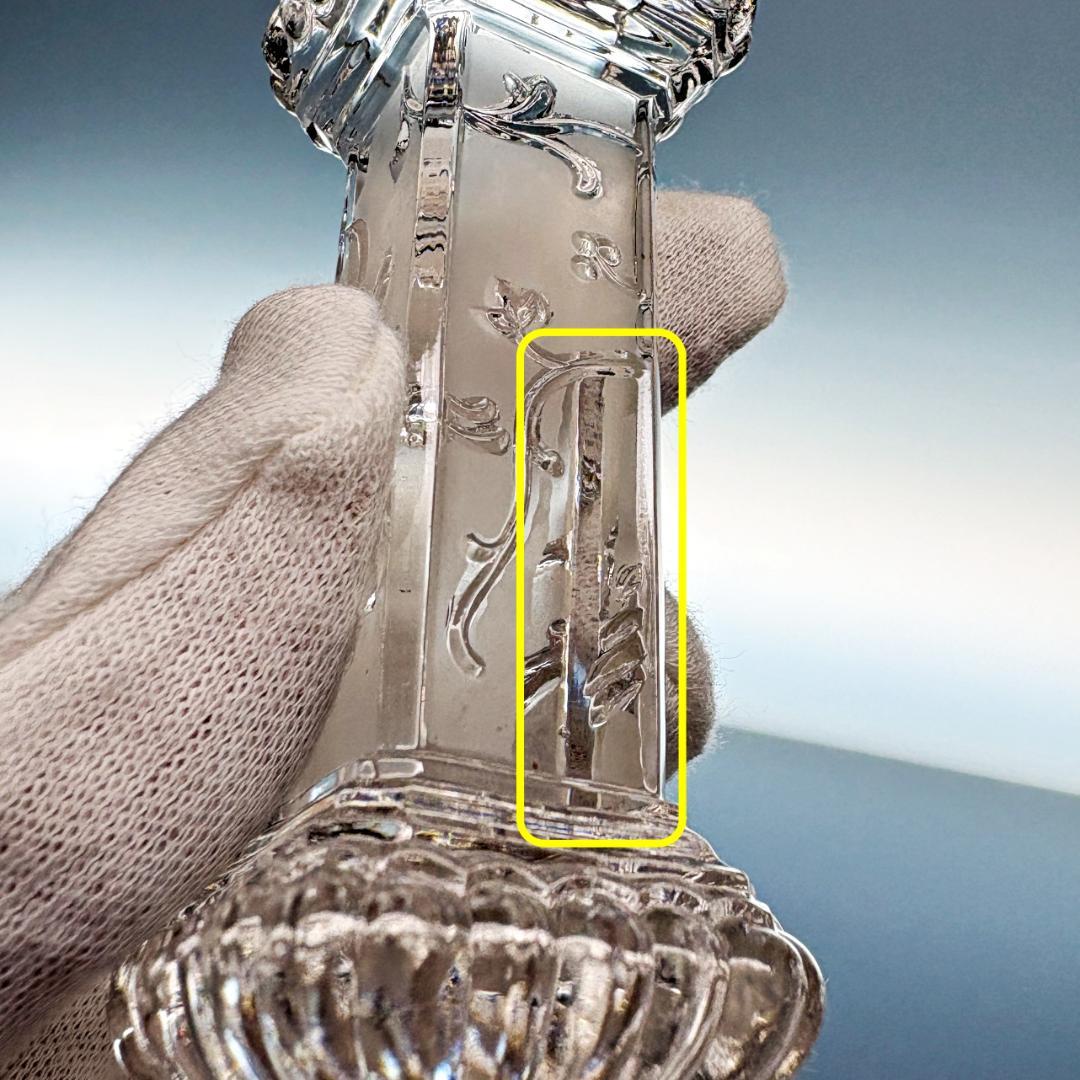 訳あり オールド バカラ ルネッサンス ナイフレスト 2個 ペア セット レア