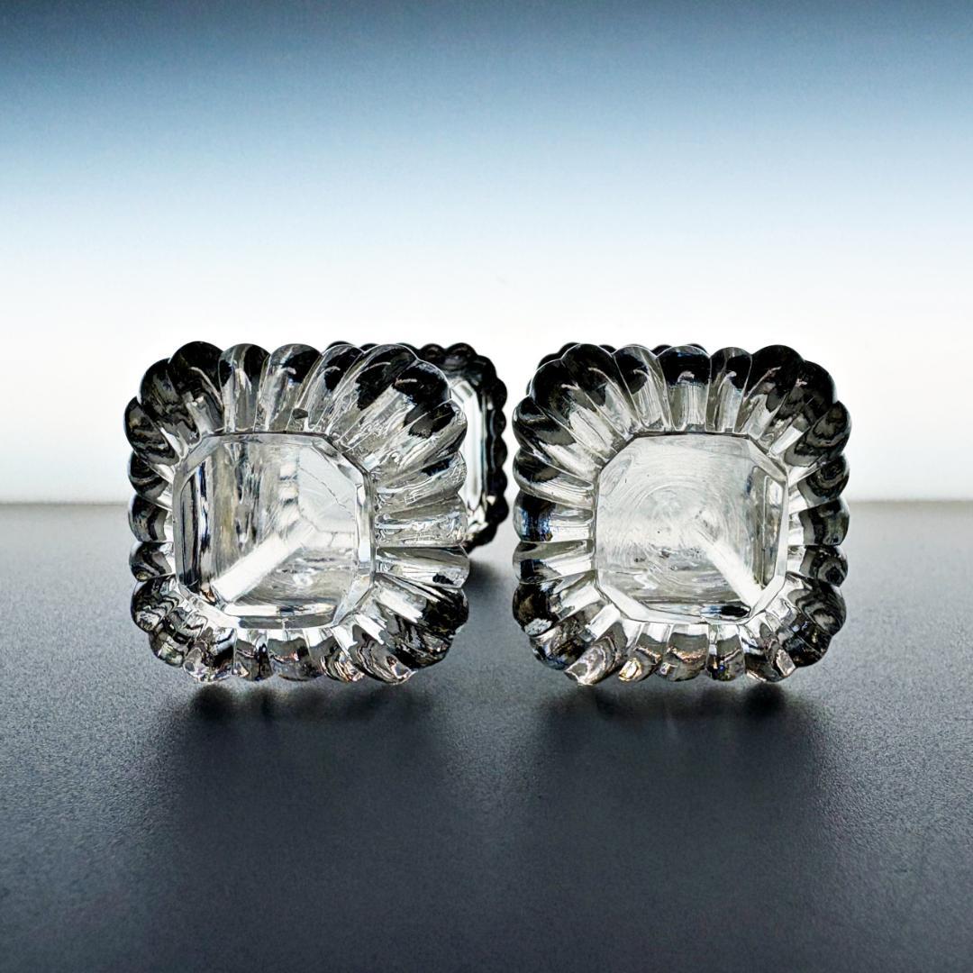 訳あり オールド バカラ ルネッサンス ナイフレスト 2個 ペア セット レア