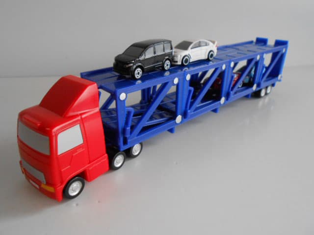 ★Jui23Fz　カプセルトミカDX5キャリアカー編5種トヨタヴォクシー