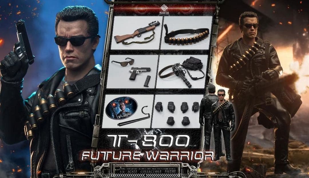 PRESENT TOYS PT-SP39 ターミネーター T-800 フィギュア フィギュア専門店 -ソダチトイズ / PRESENT TOYS Future Warrior T800