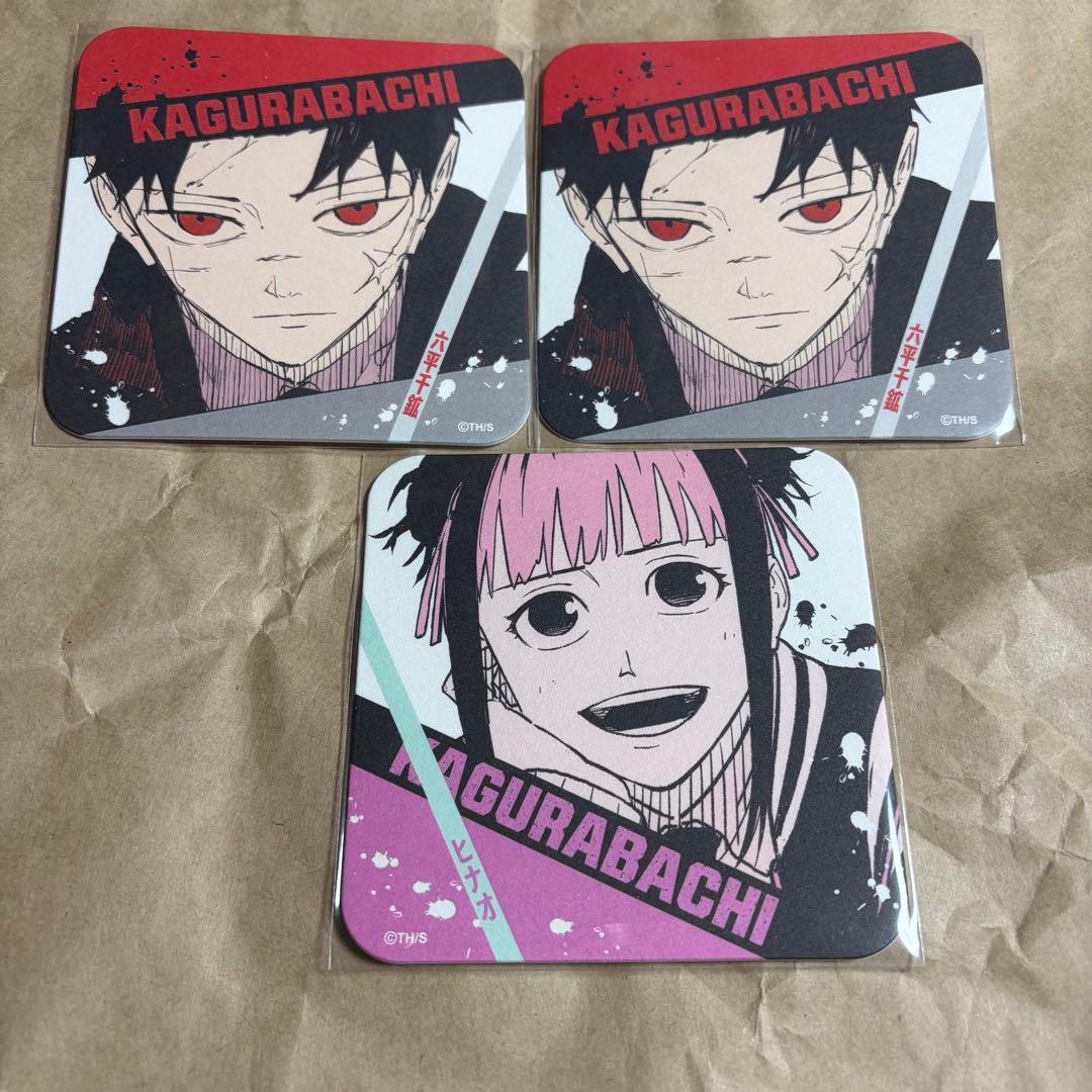 カグラバチ アートコースター 六平千鉱 ヒナオ - メルカリ