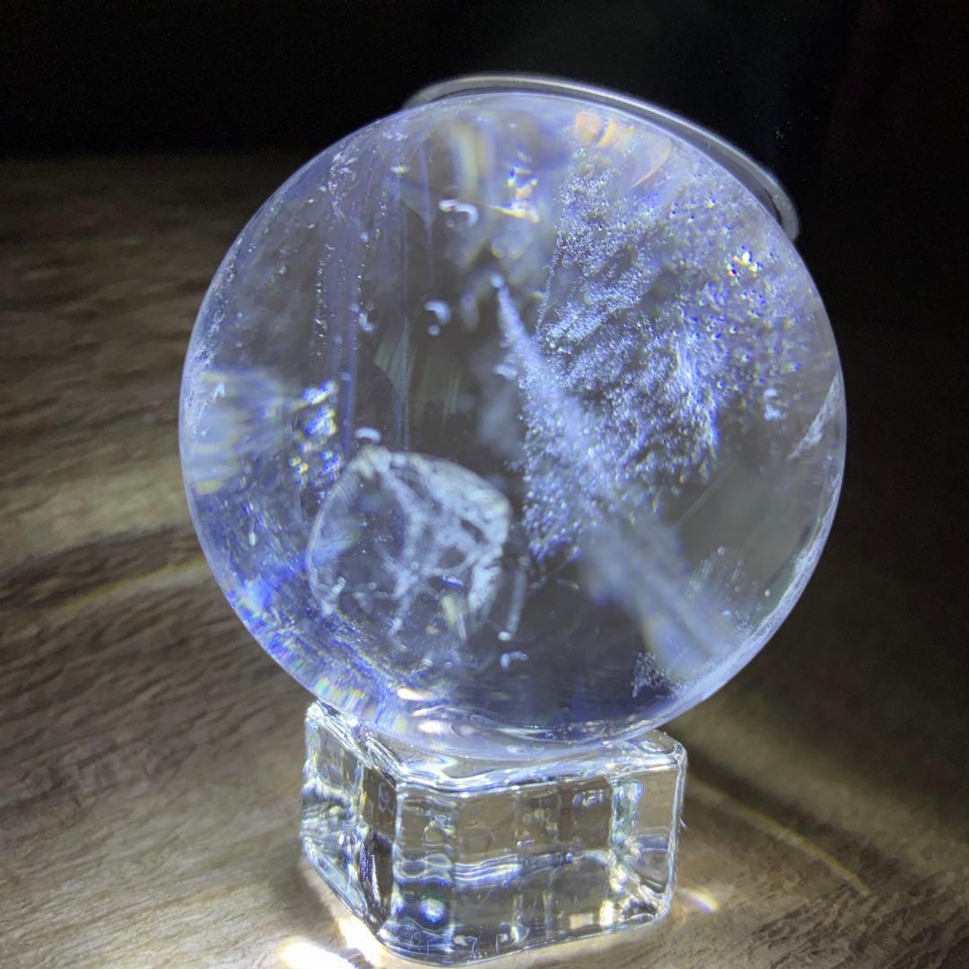 神秘的な輝き✨ブルーエンジェルラダー スフィア　50.1mm