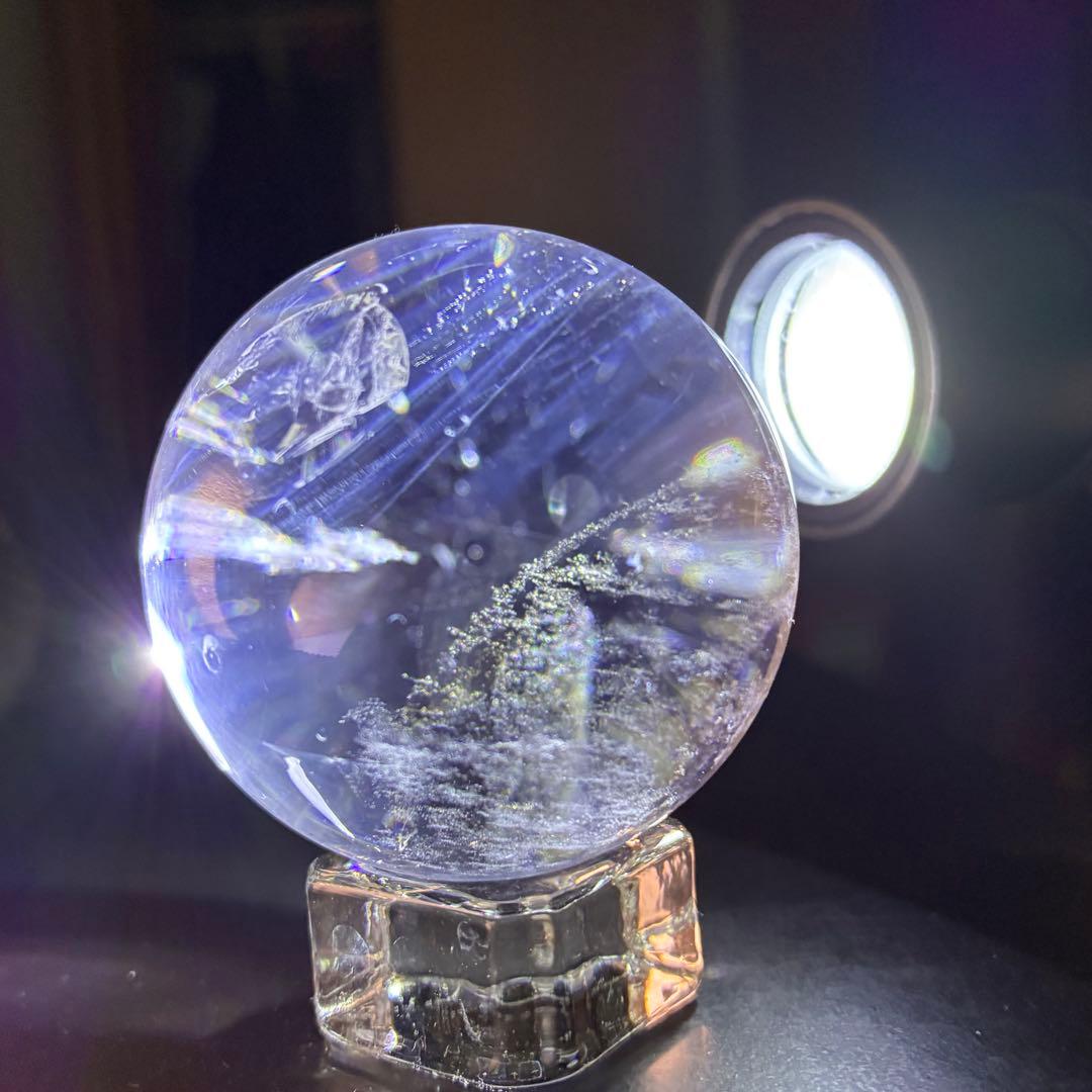 神秘的な輝き✨ブルーエンジェルラダー スフィア　50.1mm