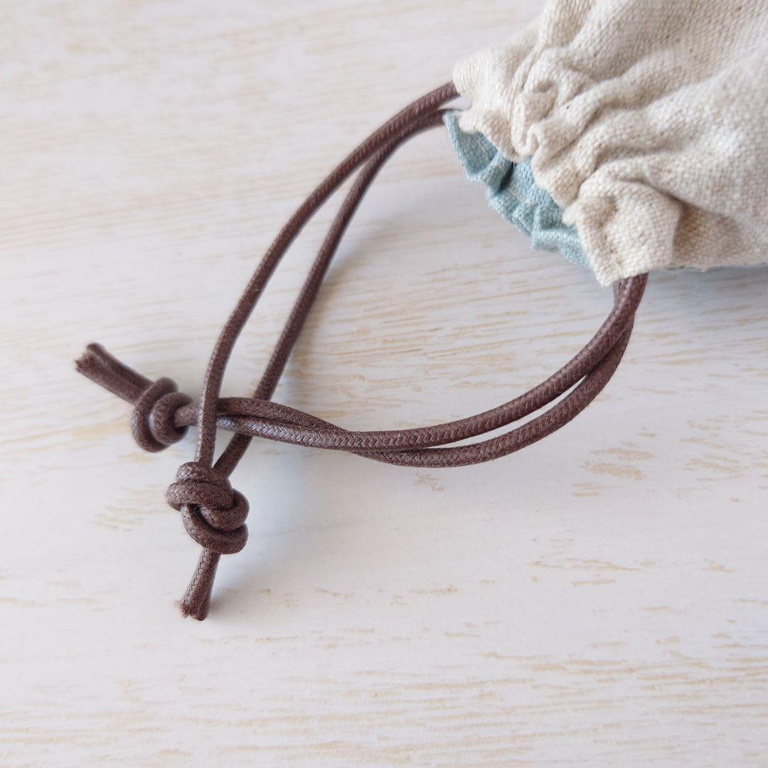 ちっちゃな巾着サシェ/詰替タイプ【うさこと綿毛】