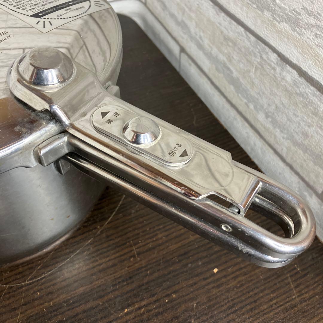 タッパーウェア 圧力鍋 パーフェクトキッチン ドイツ製 304ステンレス　5L