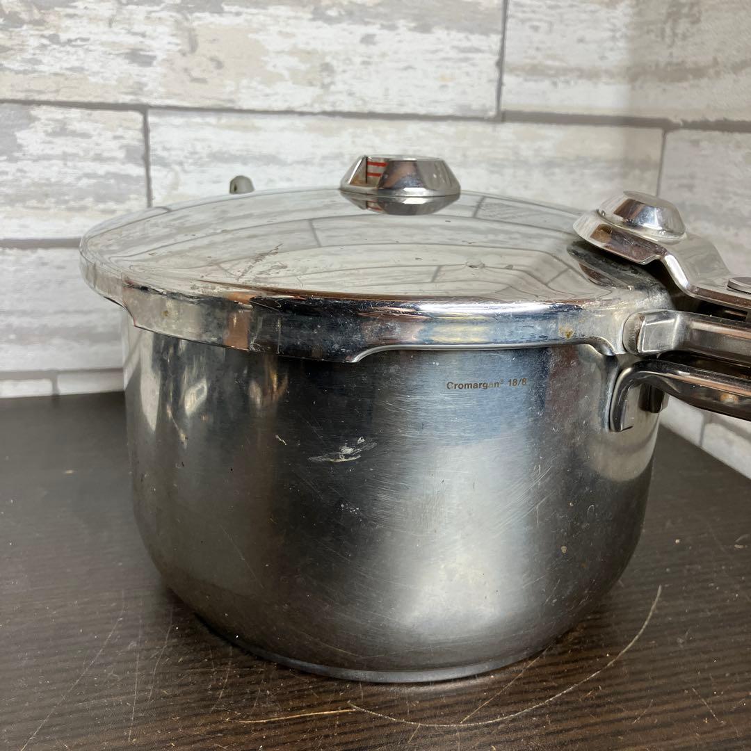 タッパーウェア 圧力鍋 パーフェクトキッチン ドイツ製 304ステンレス　5L