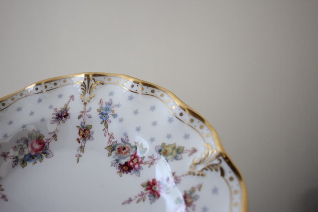 ロイヤルクラウンダービー　ロイヤルアントワネット　２０cmプレート　ペア