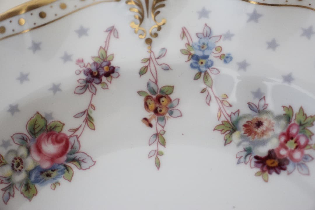 ロイヤルクラウンダービー　ロイヤルアントワネット　２０cmプレート　ペア