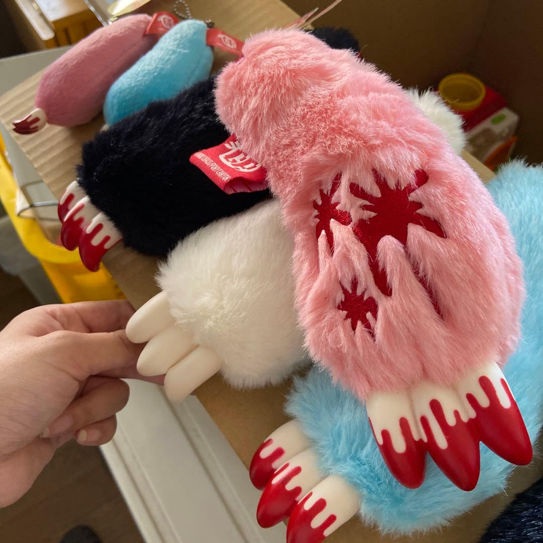 1点チャックスGP グルーミー Re:腕 キーホルダー カラビナ付 ブルー