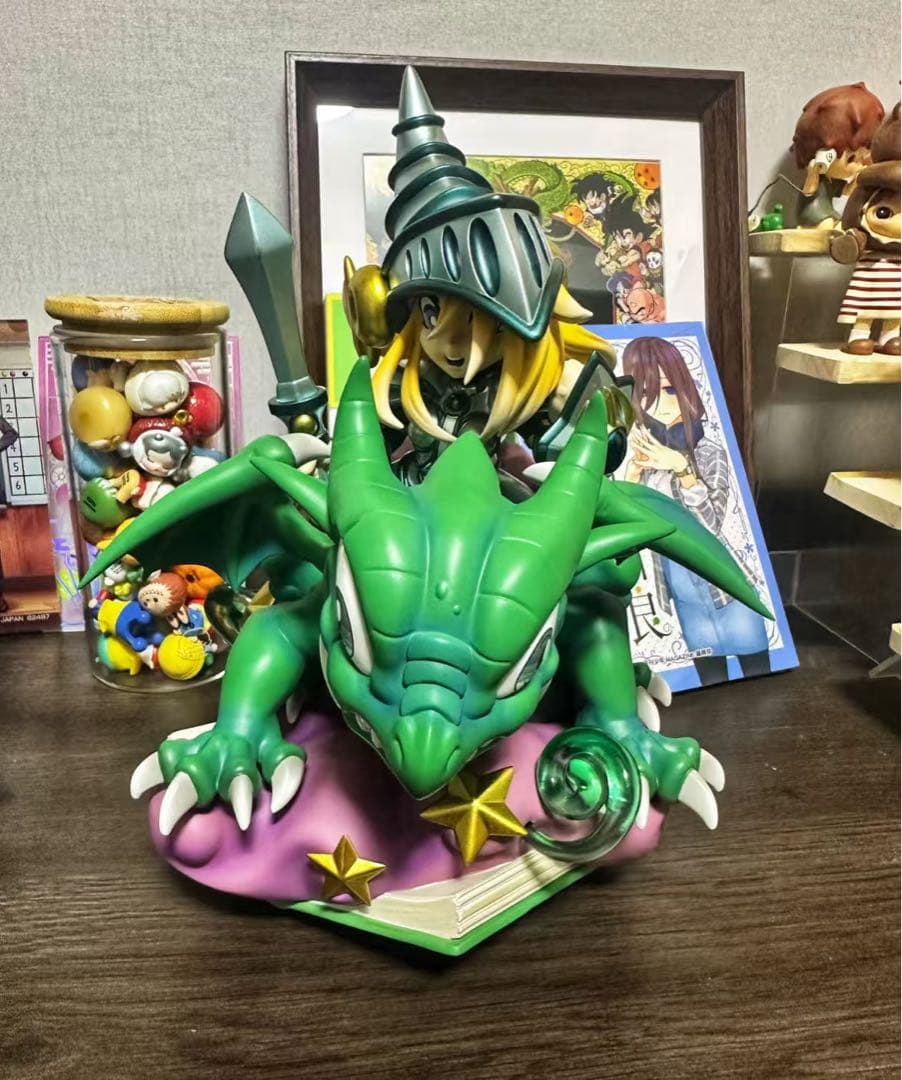 遊戯王 ブラック・マジシャン・ガール ガレージキット ガレキ スタチュー ⑦