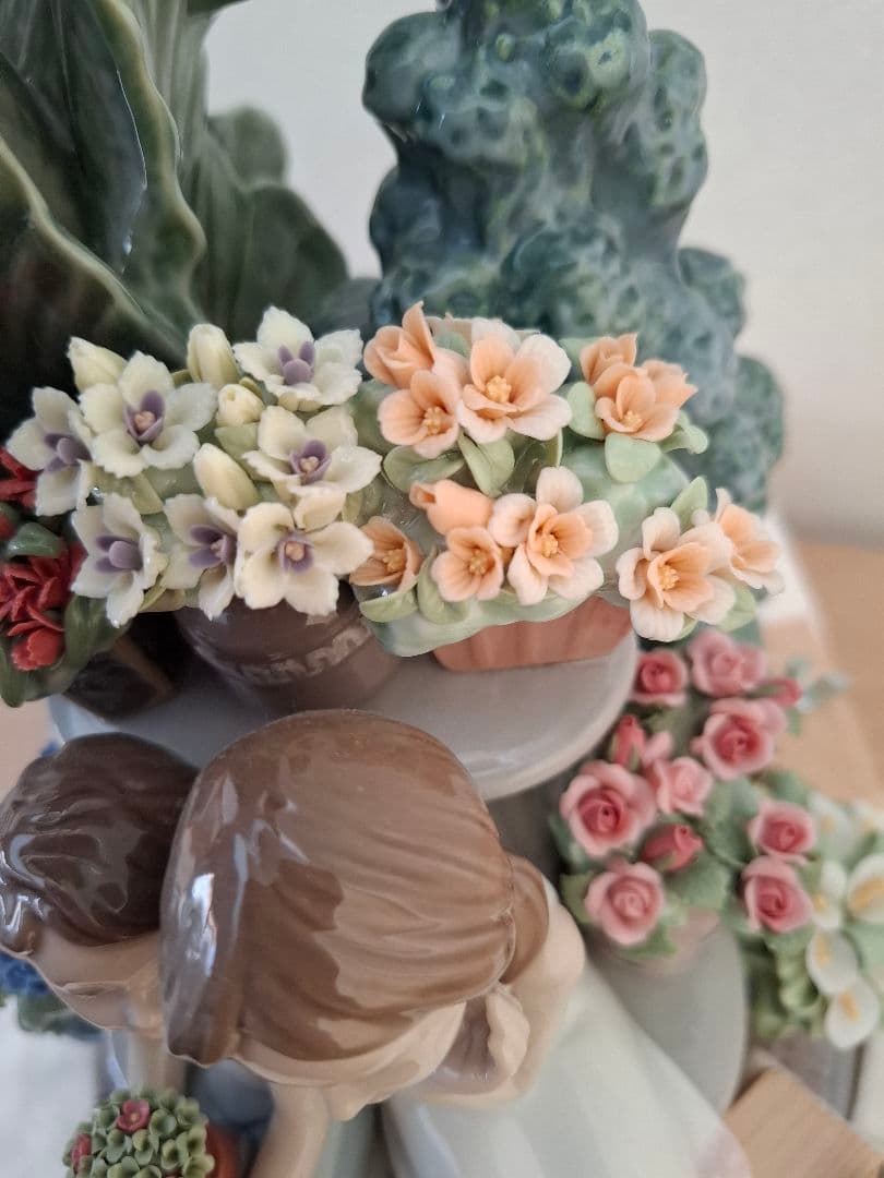 リヤドロ/lladro 　お気に入りのベンチで