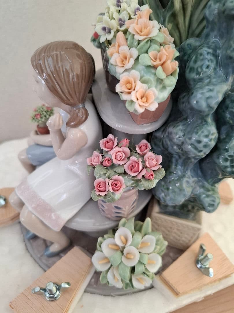 リヤドロ/lladro 　お気に入りのベンチで