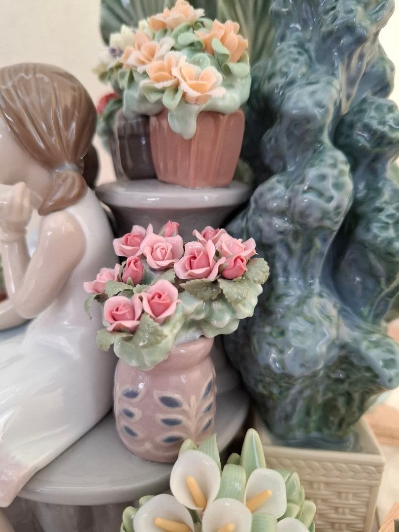 リヤドロ/lladro 　お気に入りのベンチで