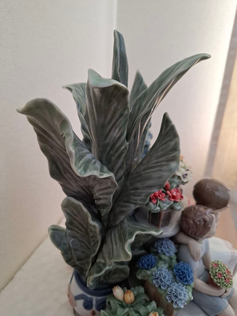 リヤドロ/lladro 　お気に入りのベンチで