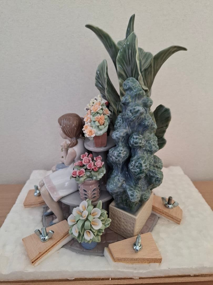 リヤドロ/lladro 　お気に入りのベンチで