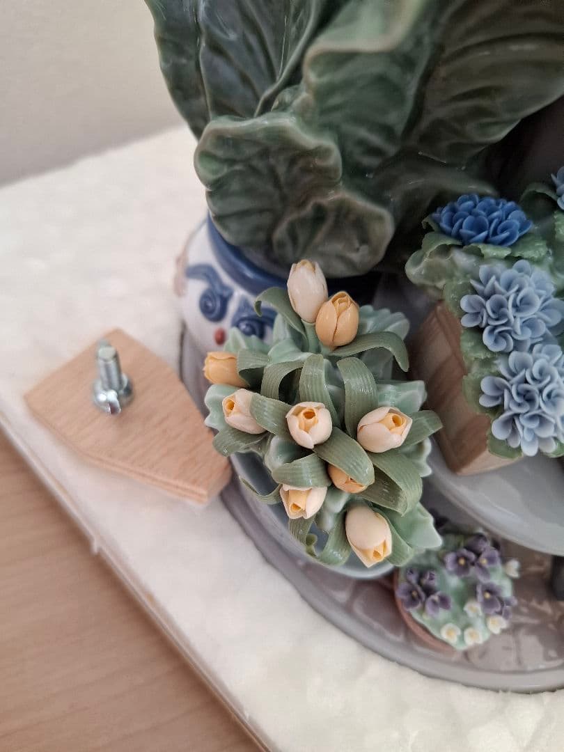 リヤドロ/lladro 　お気に入りのベンチで