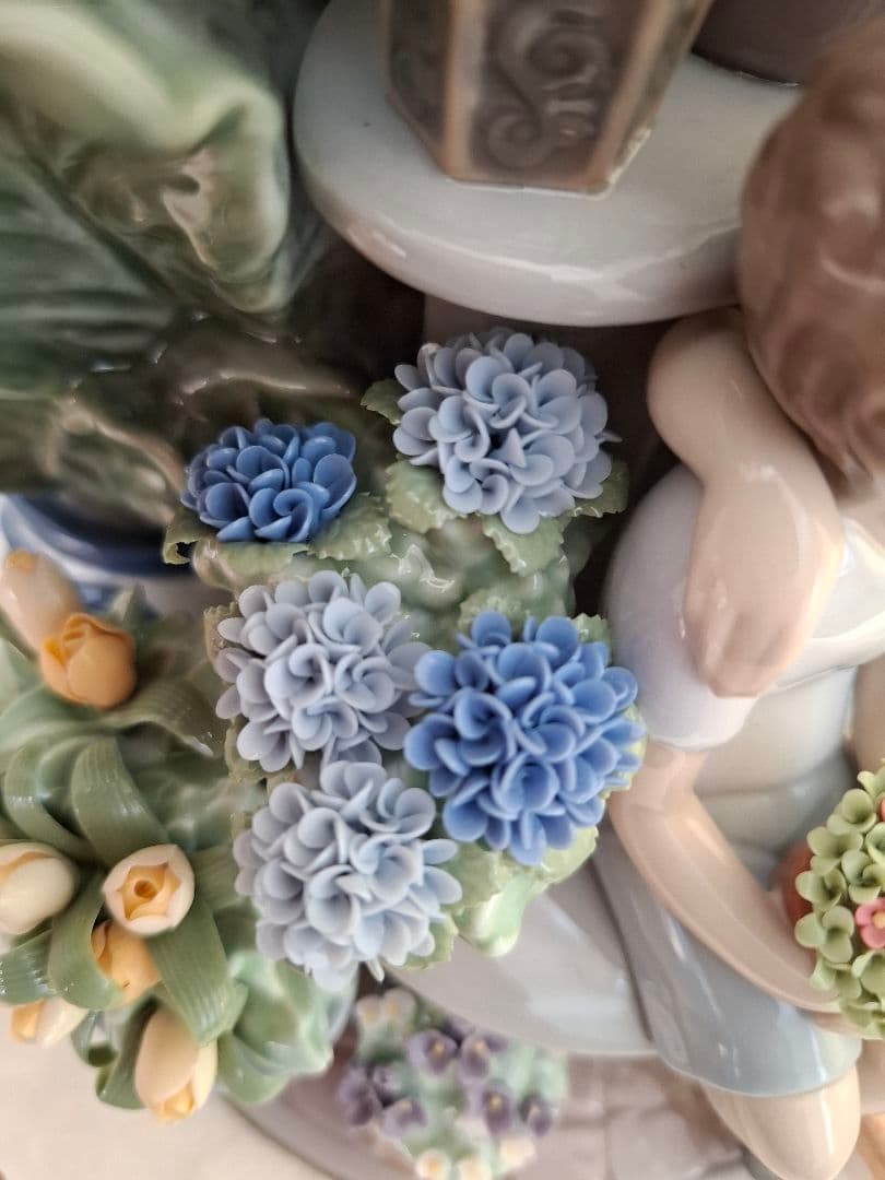 リヤドロ/lladro 　お気に入りのベンチで