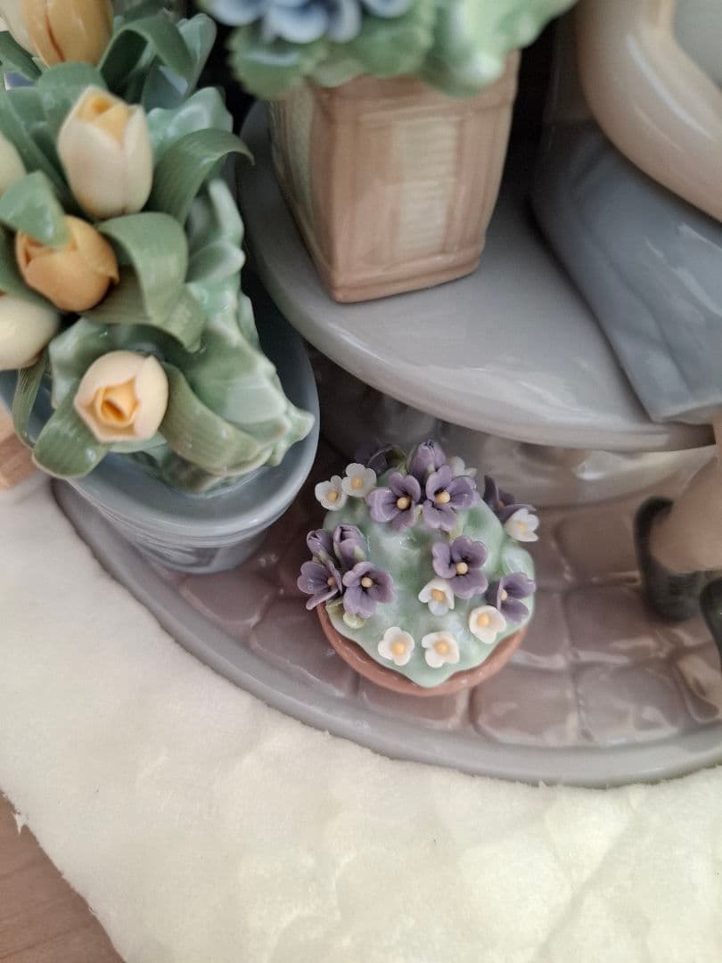 リヤドロ/lladro 　お気に入りのベンチで