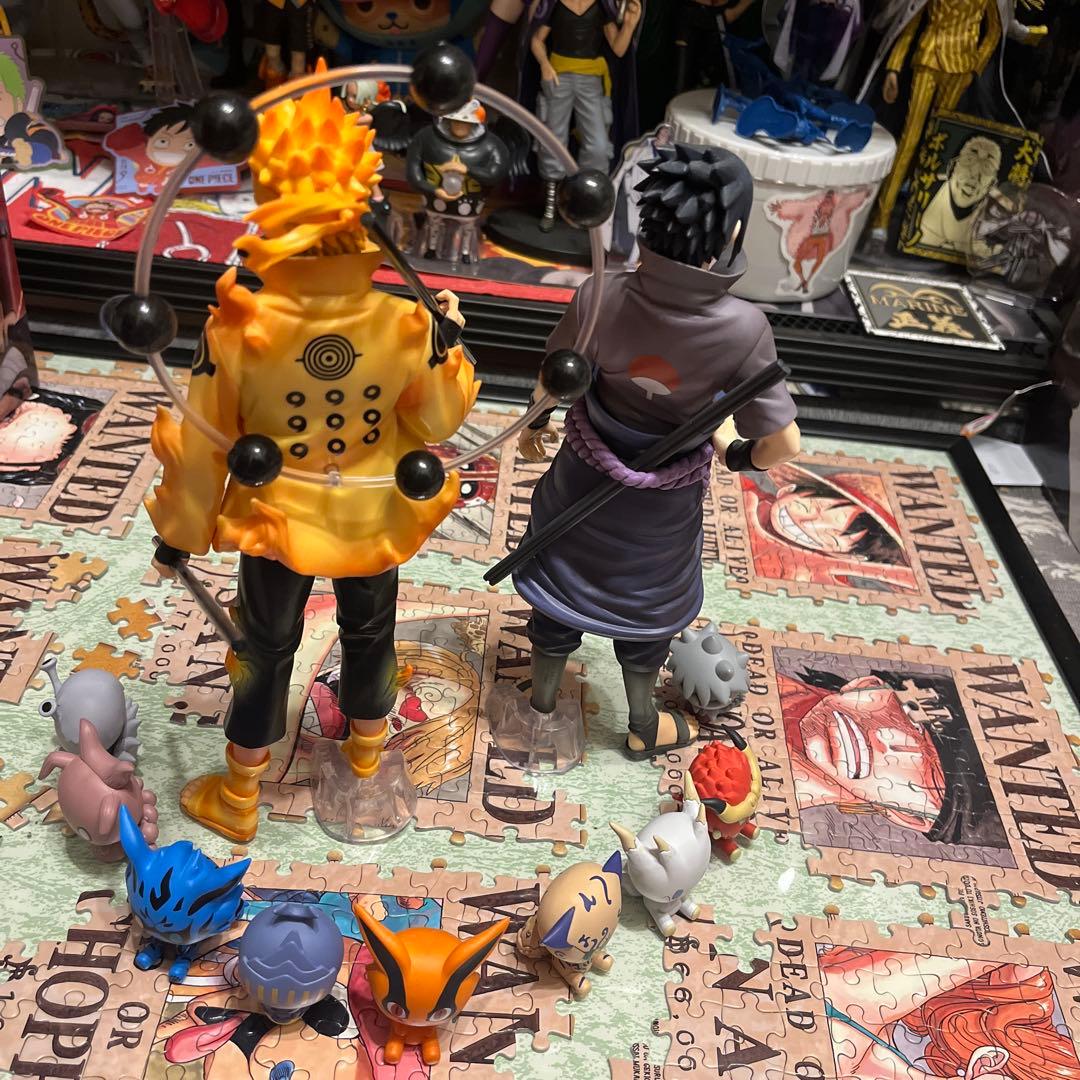 一番くじNARUTO 紡がれる火の意志A賞ナルトB賞サスケ輪廻写輪眼尾獣コンプ