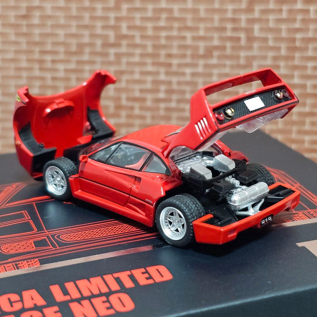 トミカ リミテッド ヴィンテージ ネオ フェラーリ F40 赤 - メルカリ