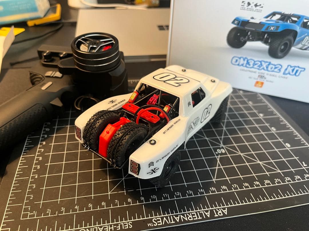 作成品 オーランドハンター 1:32 トラック ラジコン フルセット - メルカリ