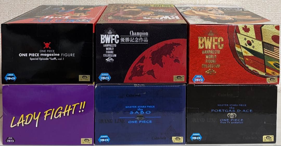 ワンピース　フィギュア　まとめ売り　ルフィ　サボ　エース　ハンコック