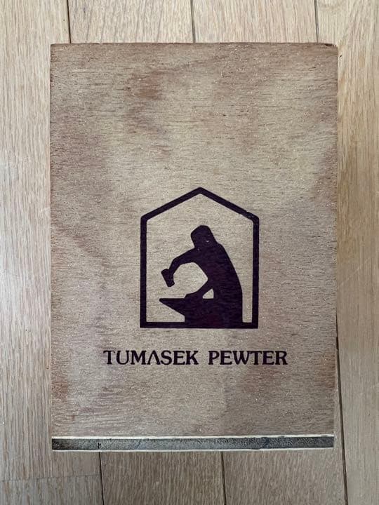 未使用品  Selangor pewter 茶筒　錫　ピューター