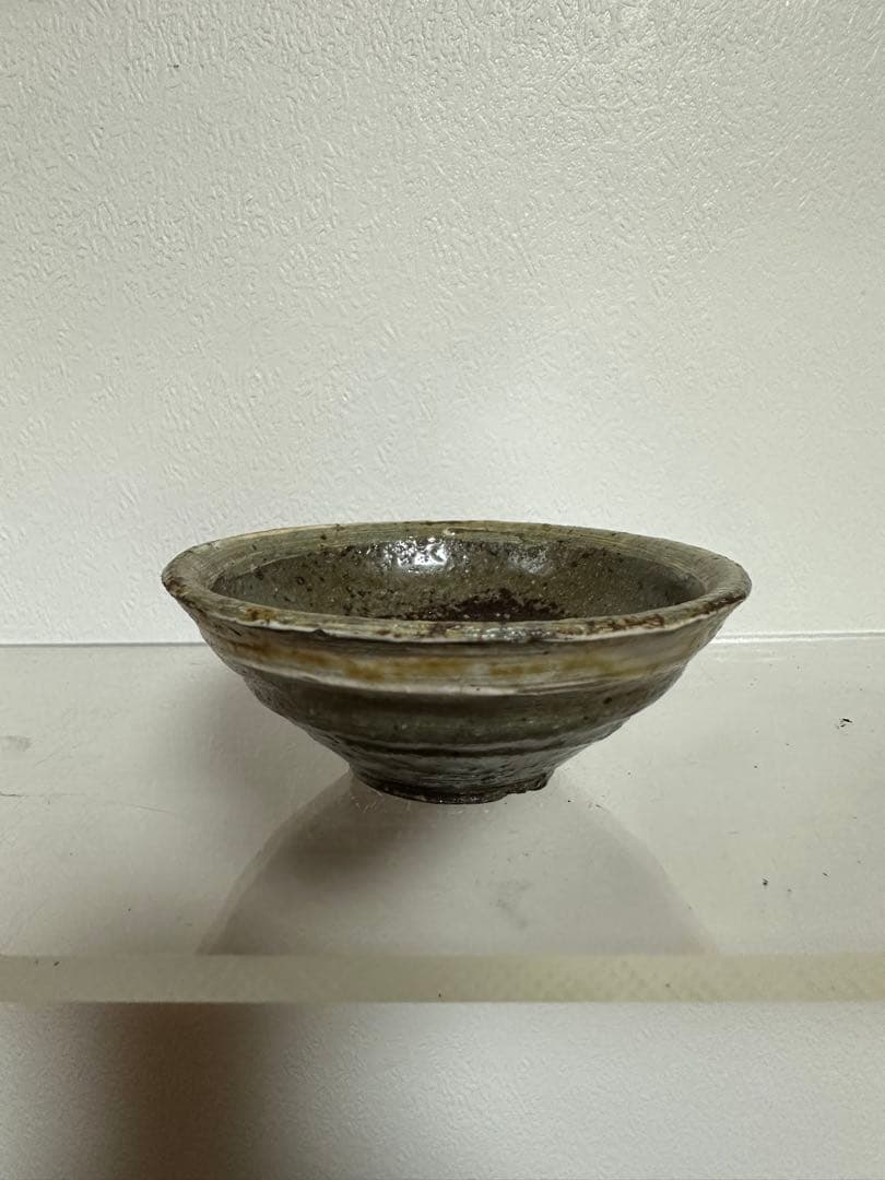 尾形アツシ 縁刷毛目 酒器 片口 ぐい呑み