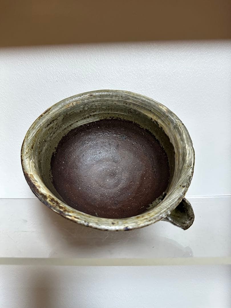 尾形アツシ 縁刷毛目 酒器 片口 ぐい呑み