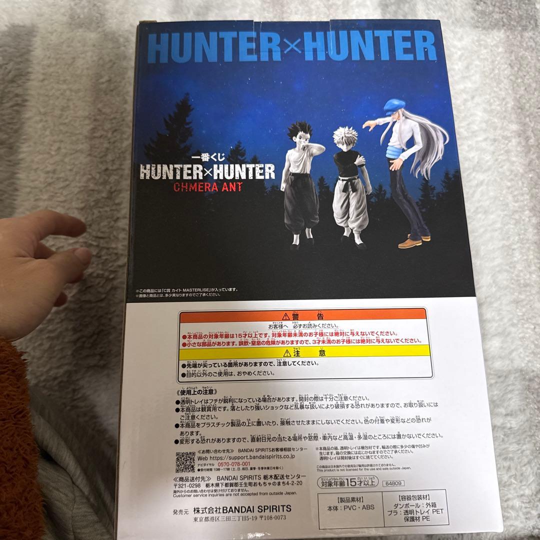 HUNTER x HUNTER MASTERLISE カイト、ジンのセット