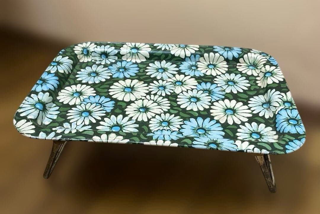 アンティーク　折り畳みテーブル　デイジー