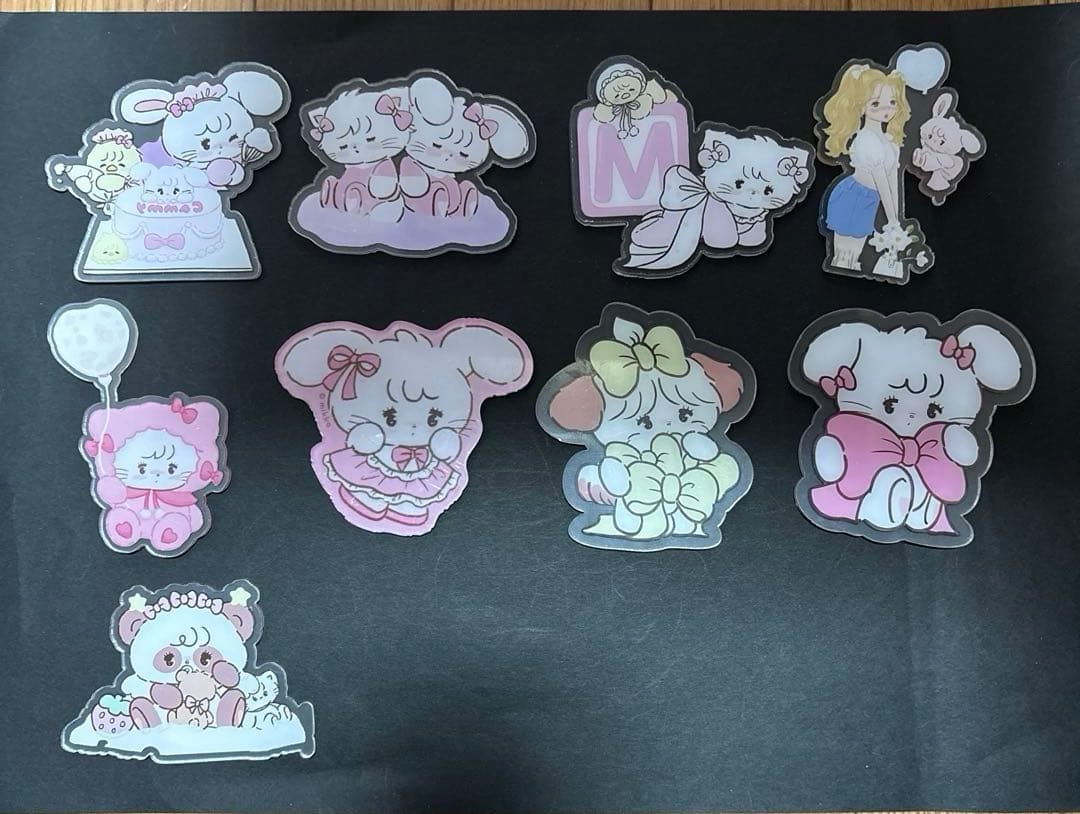 8センチ アクリルセット 137枚