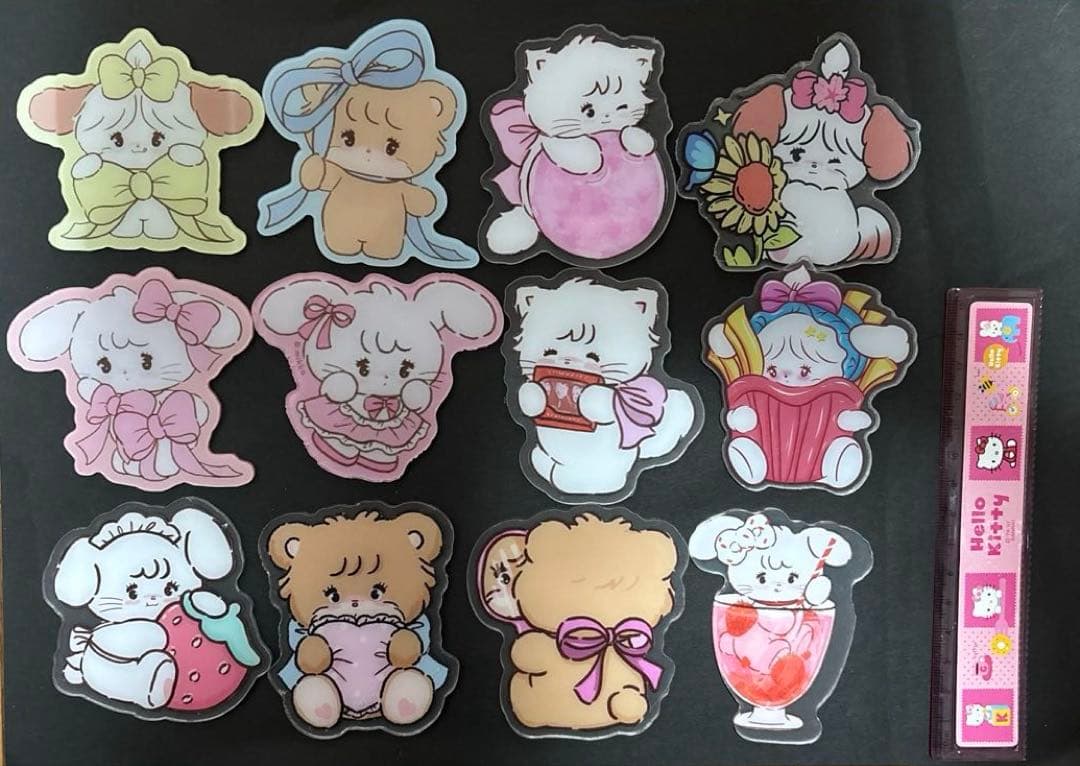 8センチ アクリルセット 137枚