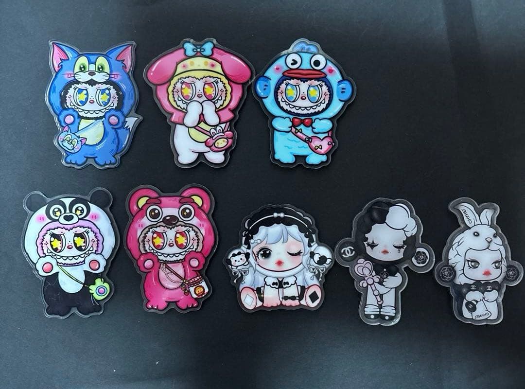 8センチ アクリルセット 137枚