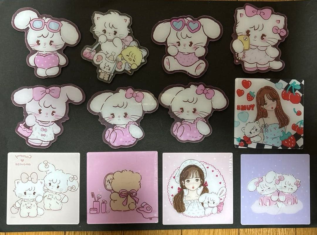 8センチ アクリルセット 137枚