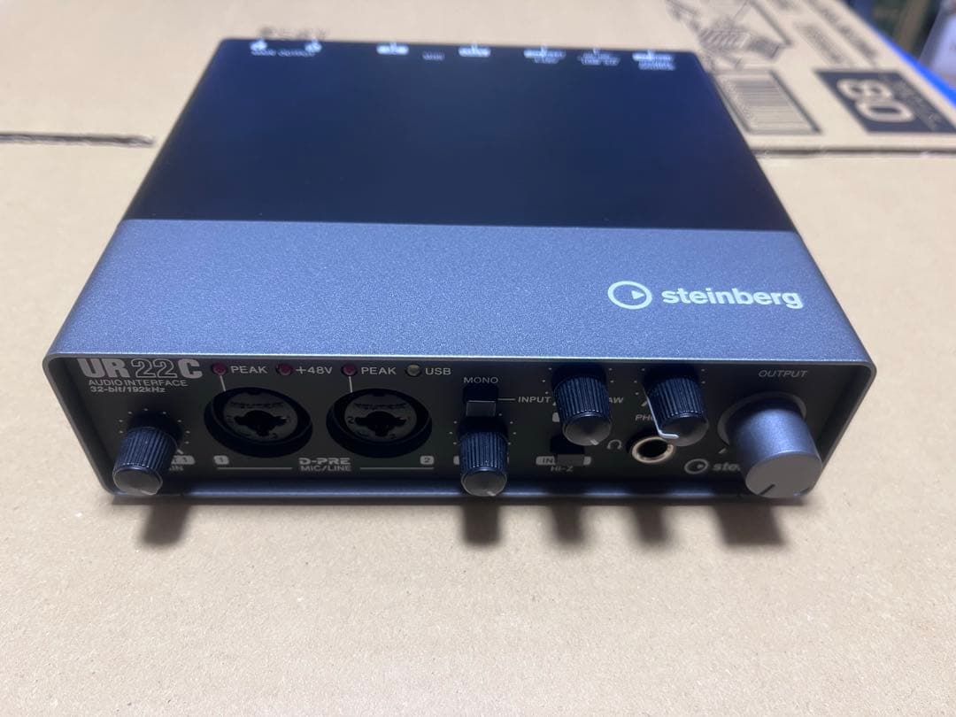 UR22C Steinberg オーディオインターフェース