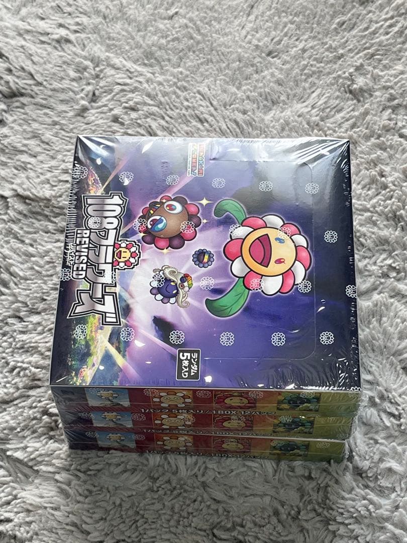 108フラワーズ　REVISED 日本語版　3box 新品未開封シュリンクあり